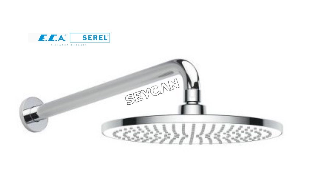 Eca Purity Duş Başlığı, duvardan